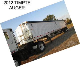 2012 TIMPTE AUGER