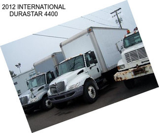 2012 INTERNATIONAL DURASTAR 4400