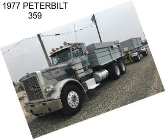 1977 PETERBILT 359