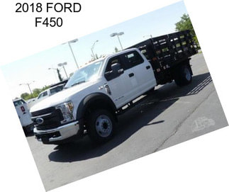 2018 FORD F450