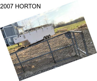 2007 HORTON