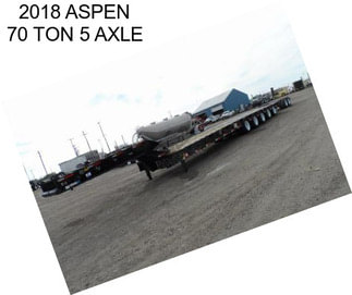 2018 ASPEN 70 TON 5 AXLE