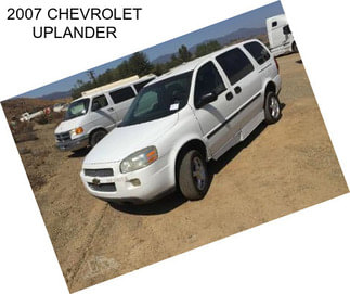 2007 CHEVROLET UPLANDER