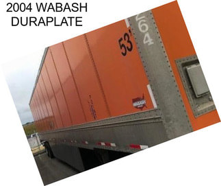 2004 WABASH DURAPLATE