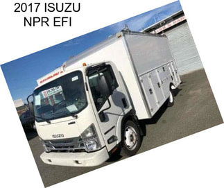 2017 ISUZU NPR EFI