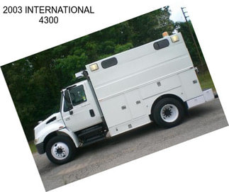 2003 INTERNATIONAL 4300