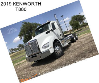 2019 KENWORTH T880