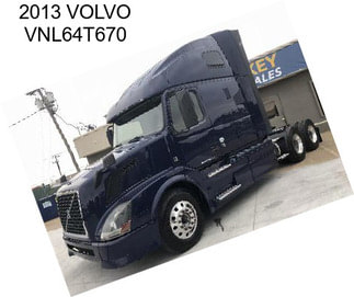 2013 VOLVO VNL64T670