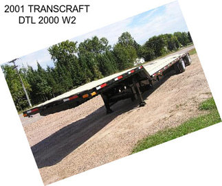 2001 TRANSCRAFT DTL 2000 W2