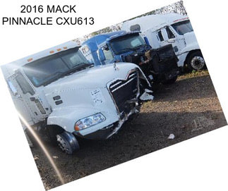 2016 MACK PINNACLE CXU613