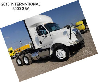 2016 INTERNATIONAL 8600 SBA