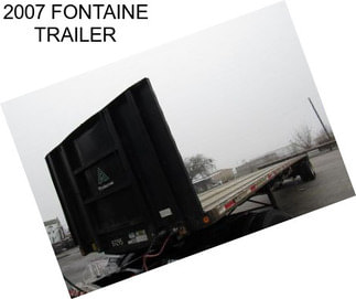 2007 FONTAINE TRAILER