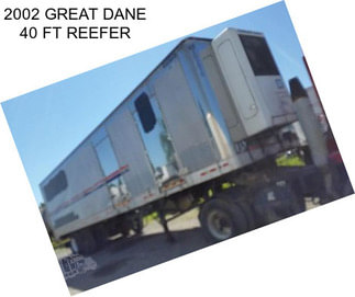 2002 GREAT DANE 40 FT REEFER