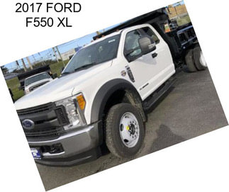 2017 FORD F550 XL