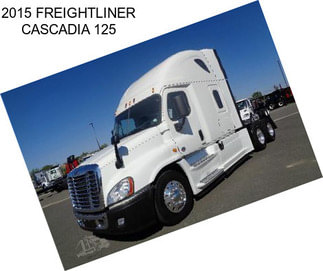 2015 FREIGHTLINER CASCADIA 125