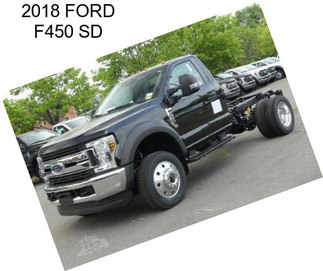 2018 FORD F450 SD