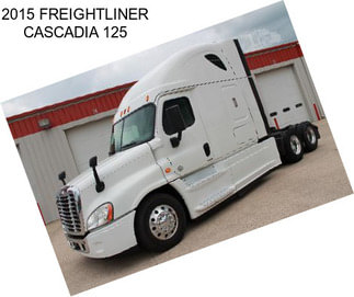 2015 FREIGHTLINER CASCADIA 125