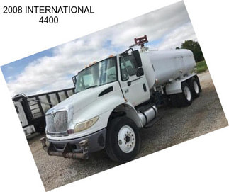 2008 INTERNATIONAL 4400