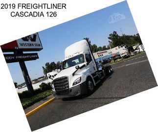 2019 FREIGHTLINER CASCADIA 126