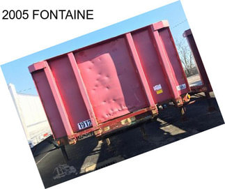 2005 FONTAINE