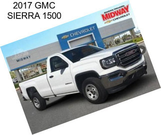 2017 GMC SIERRA 1500