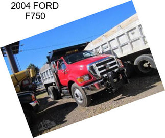 2004 FORD F750