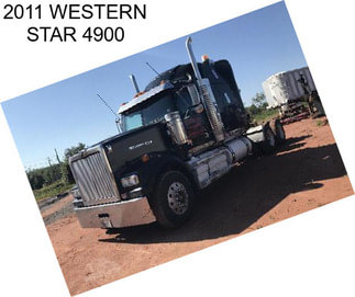 2011 WESTERN STAR 4900