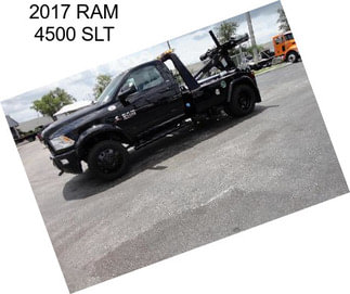 2017 RAM 4500 SLT