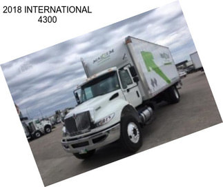 2018 INTERNATIONAL 4300