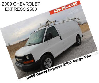 2009 CHEVROLET EXPRESS 2500