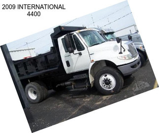 2009 INTERNATIONAL 4400