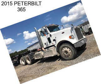 2015 PETERBILT 365