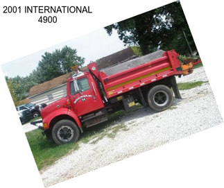 2001 INTERNATIONAL 4900