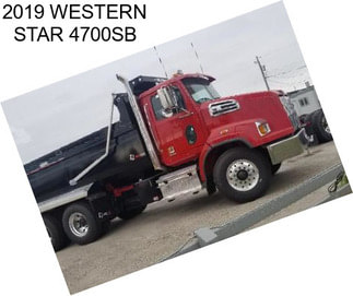 2019 WESTERN STAR 4700SB