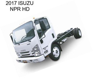 2017 ISUZU NPR HD