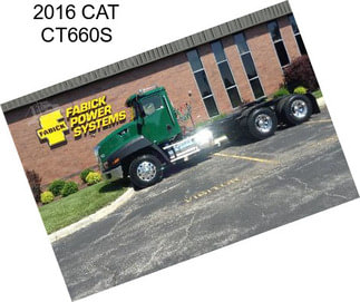 2016 CAT CT660S