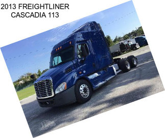 2013 FREIGHTLINER CASCADIA 113