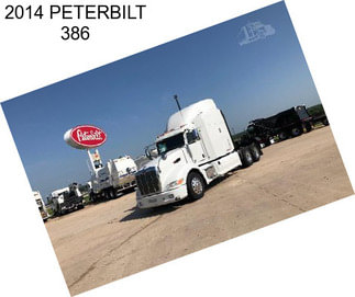 2014 PETERBILT 386