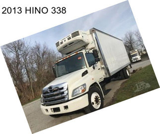 2013 HINO 338