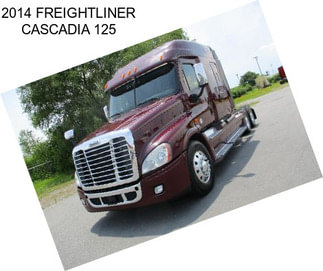 2014 FREIGHTLINER CASCADIA 125