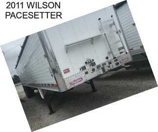 2011 WILSON PACESETTER