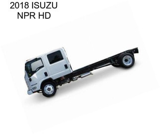 2018 ISUZU NPR HD