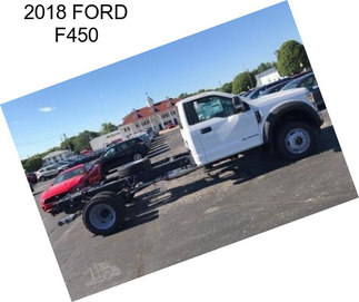 2018 FORD F450