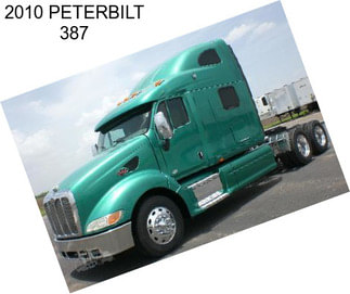 2010 PETERBILT 387