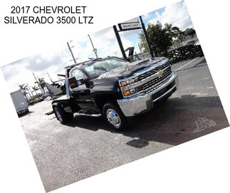 2017 CHEVROLET SILVERADO 3500 LTZ