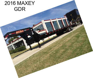 2016 MAXEY GDR