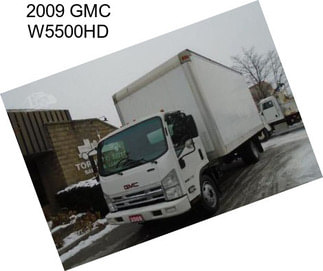 2009 GMC W5500HD