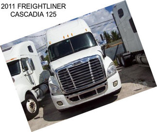 2011 FREIGHTLINER CASCADIA 125