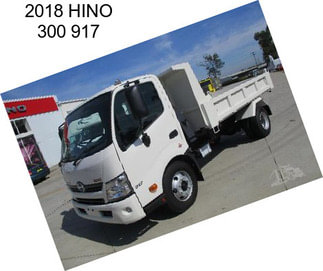 2018 HINO 300 917