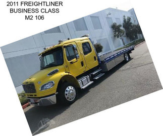 2011 FREIGHTLINER BUSINESS CLASS M2 106